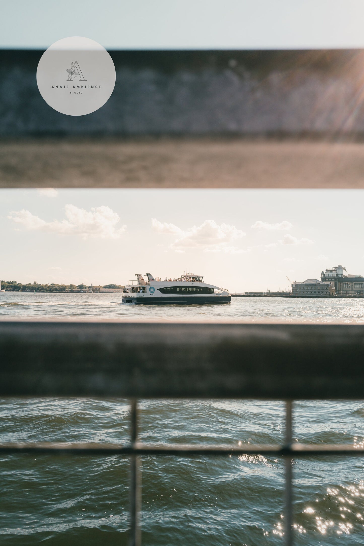 NYC Ferry Print Summer in New York Photography Large Wallart NYC Photography New York City Wallart Boat Print Home Decor NYC Decorations