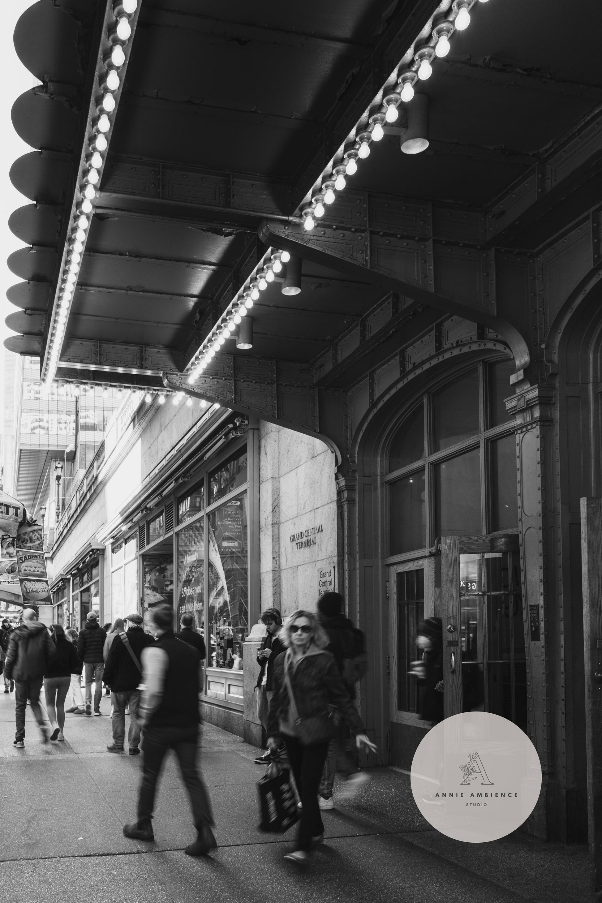 Black and White NYC Photography NYC People Walking Print NYC Street Photography Lifestyle Photography Classic New York Wallart Grand Central