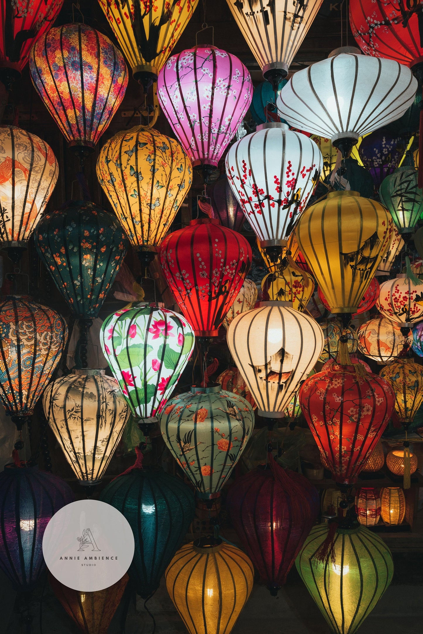 Hoi An Vietnam Photography Set of 3 Framed Gift Set Asia Photography Hoi An Lanterns Travel Prints 3 Gallery Set Museum-quality Photo Poster